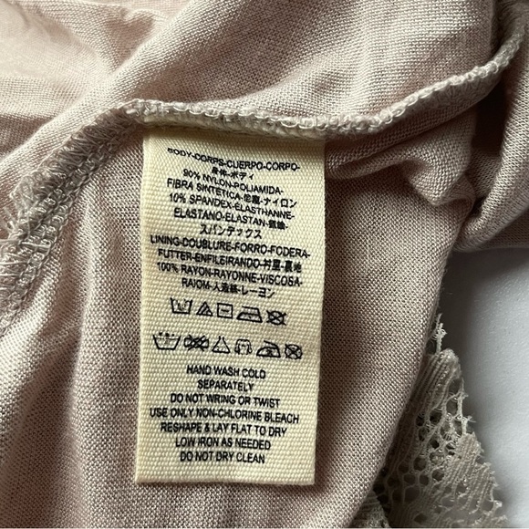 Free People Flocked Lace Dress Fit and Flare Sleeveless Small - Picture 13 of 15